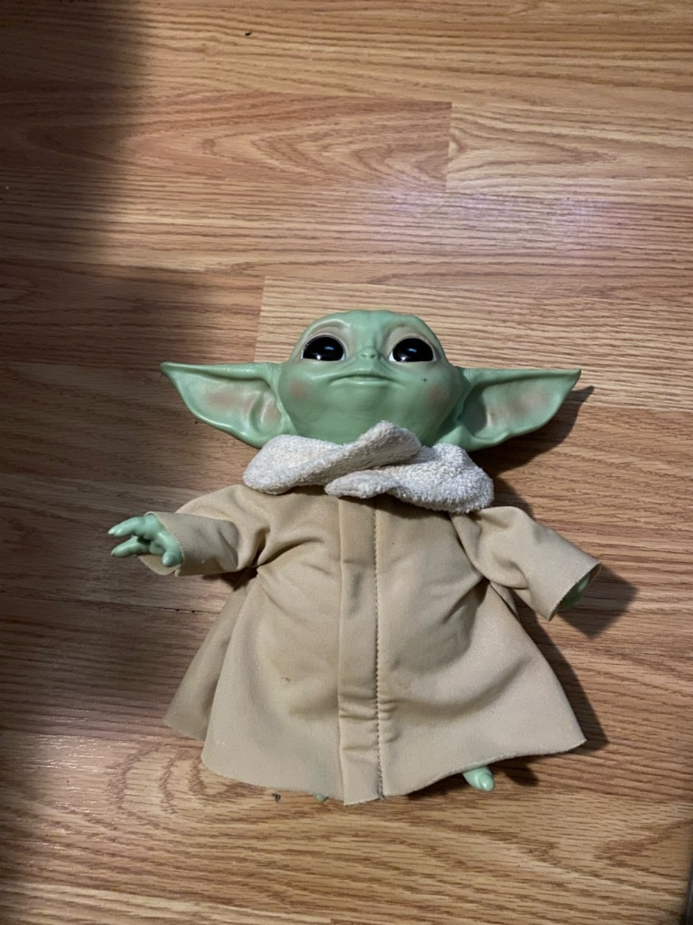 The Child Animatronic Plush Toy in Green with Tan Robe - Star Wars Inspired
